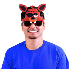 Kids Five Nights at Freddy's Foxy Wearable Sunglasses, Red, One Size