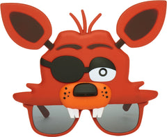 Kids Five Nights at Freddy's Foxy Wearable Sunglasses, Red, One Size