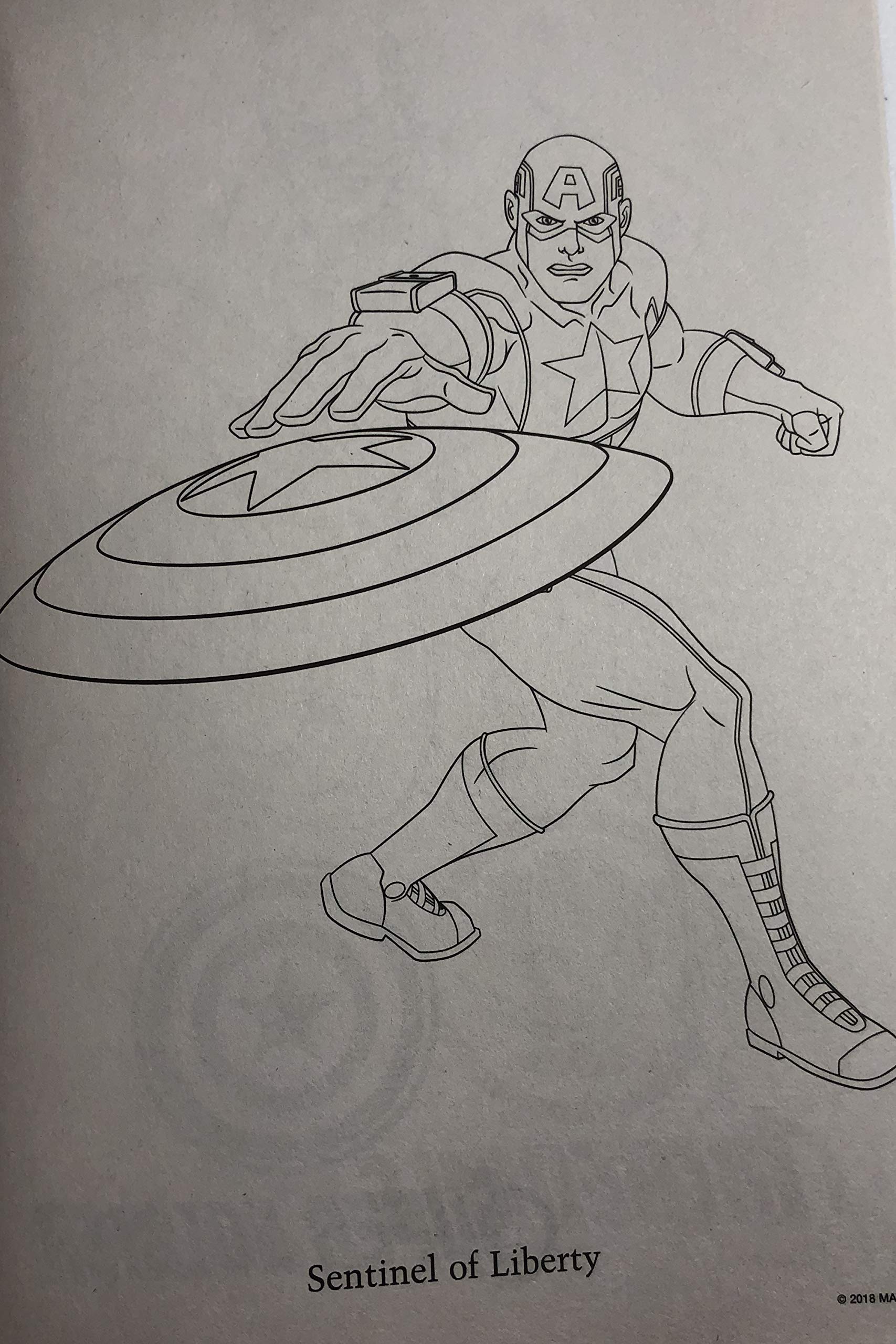 Marvel Avengers Coloring & Activity Book, 32 Pages