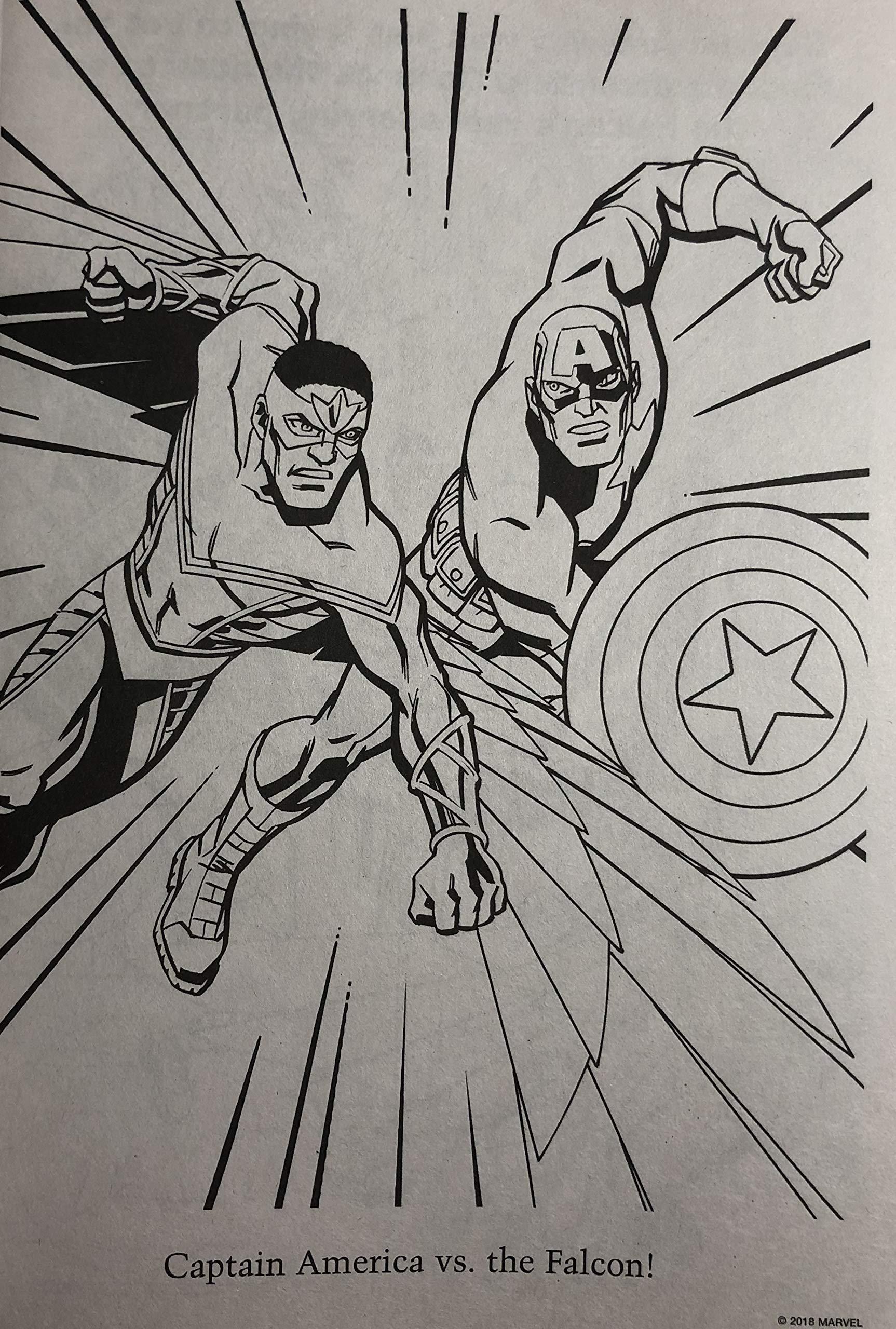 Marvel Avengers Coloring & Activity Book, 32 Pages