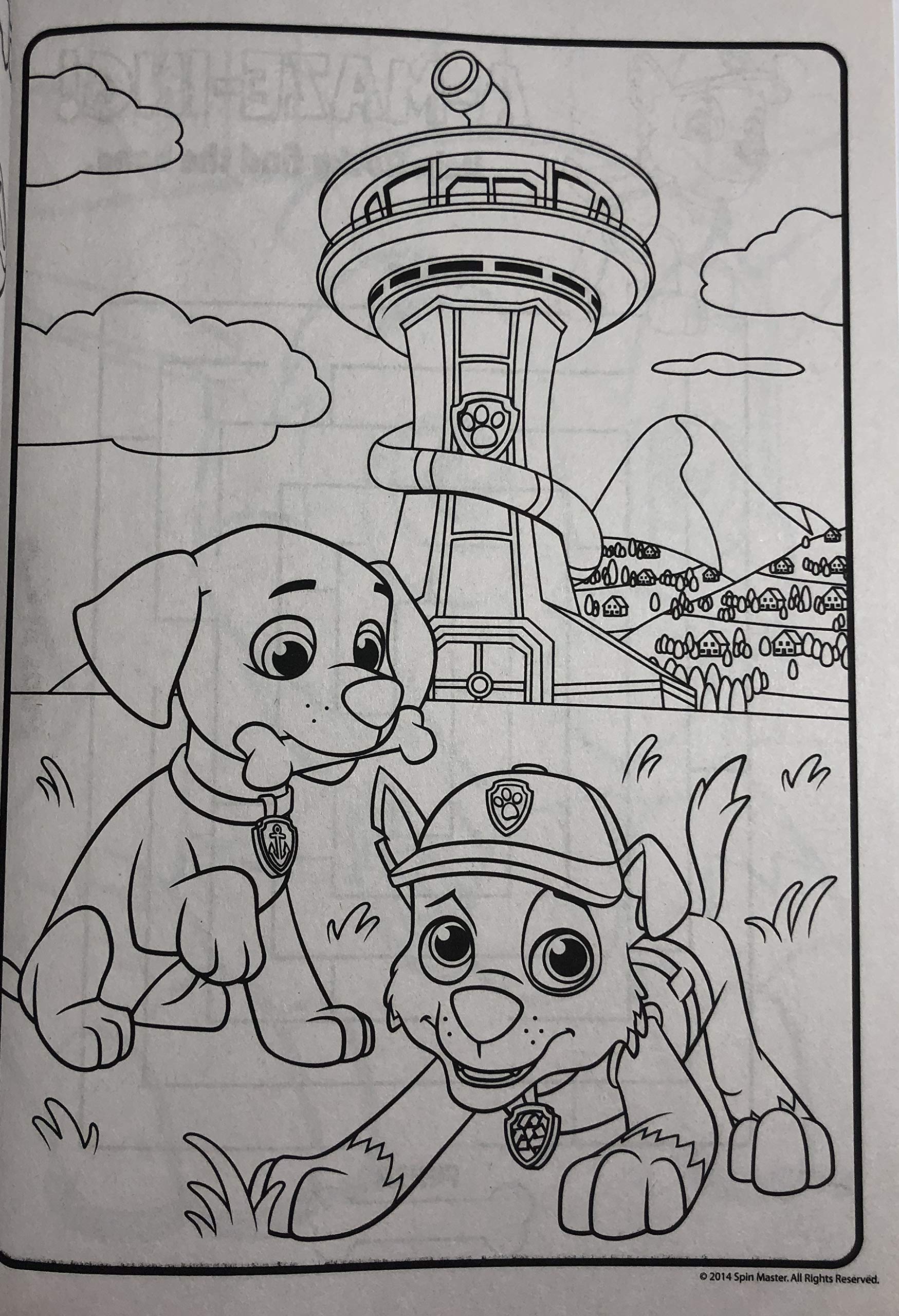 PAW Patrol Coloring & Activity Book, 32 Pages