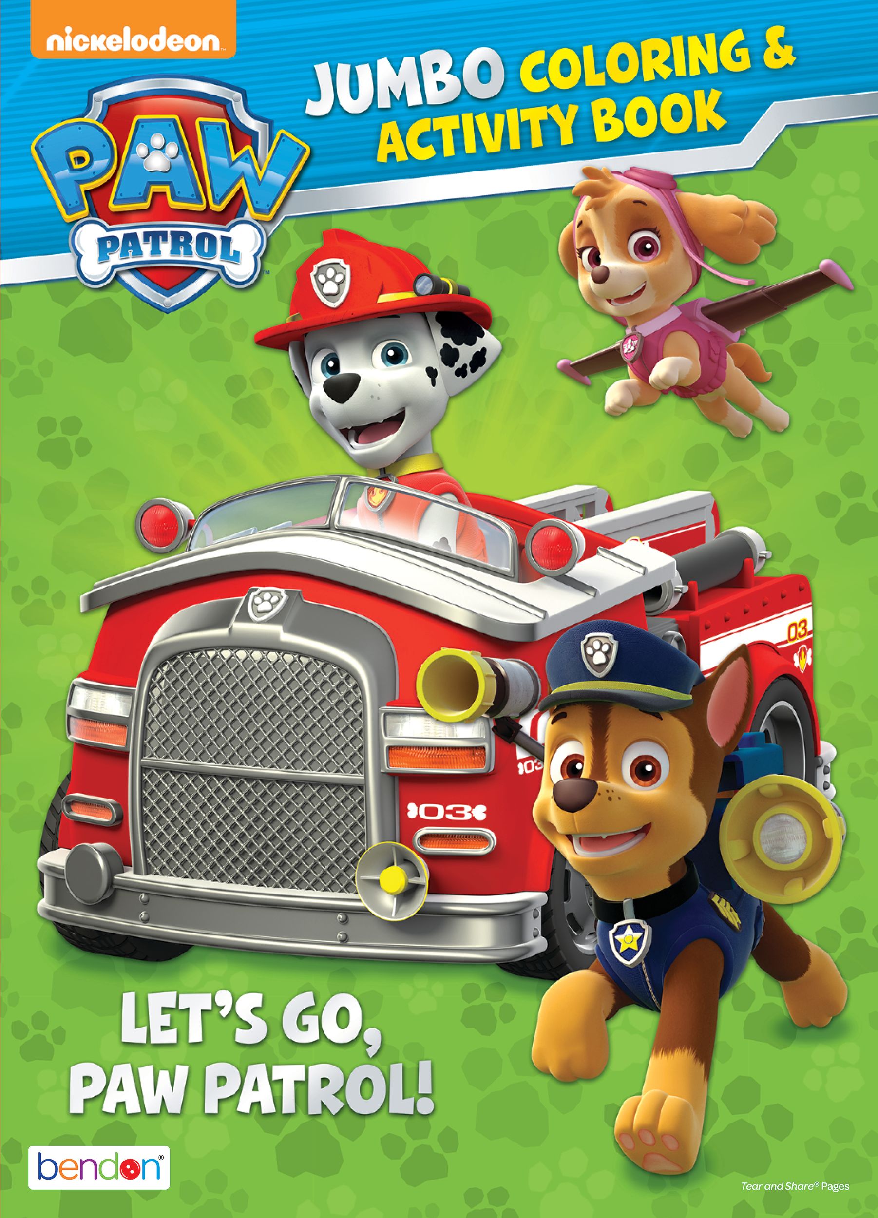 PAW Patrol Coloring & Activity Book, 32 Pages