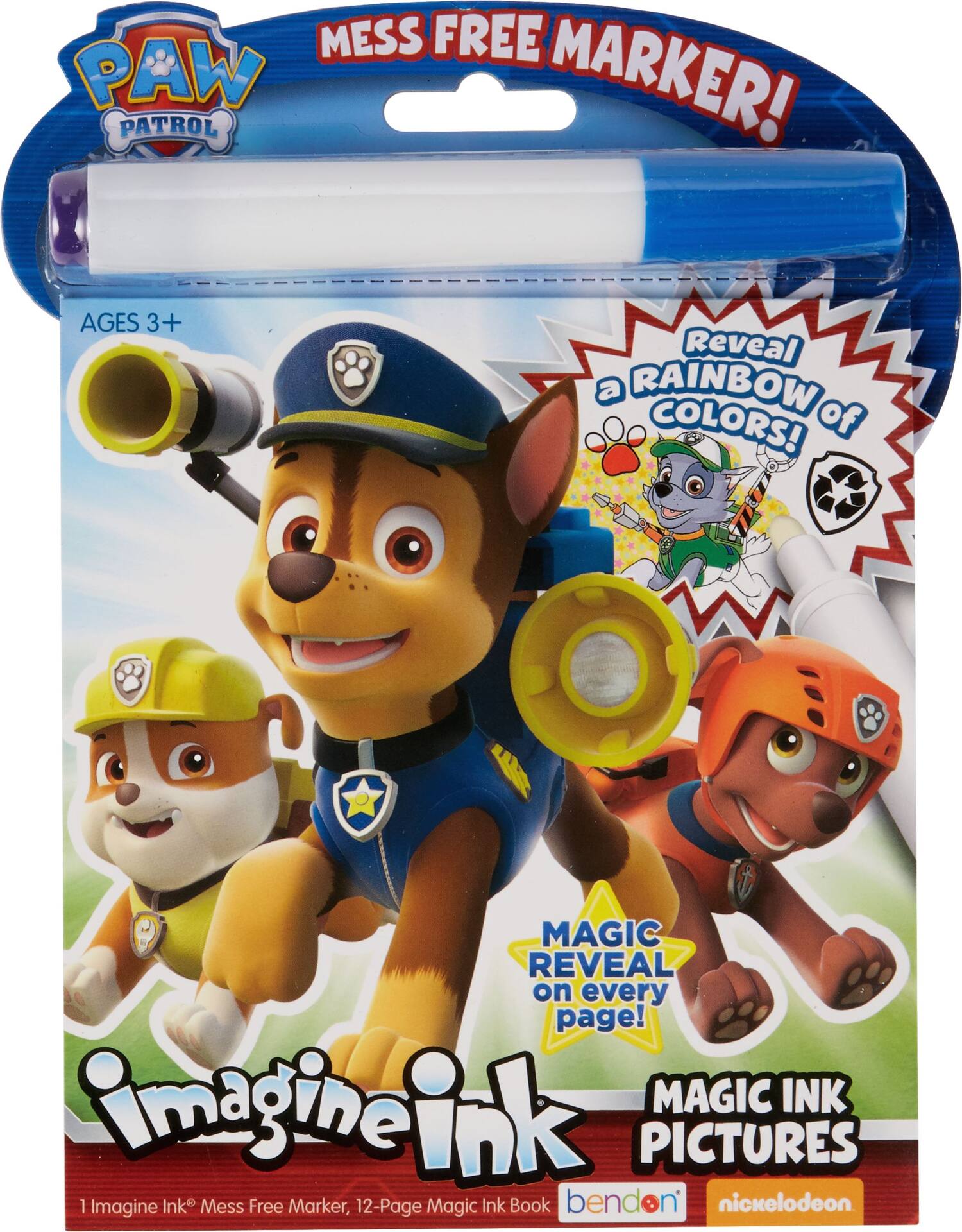 PAW Patrol Magic Ink Coloring Book, 2-pcs