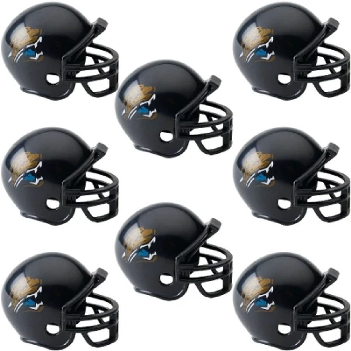 Jacksonville Jaguars Mini Helmet Party Pack - 8 Pieces