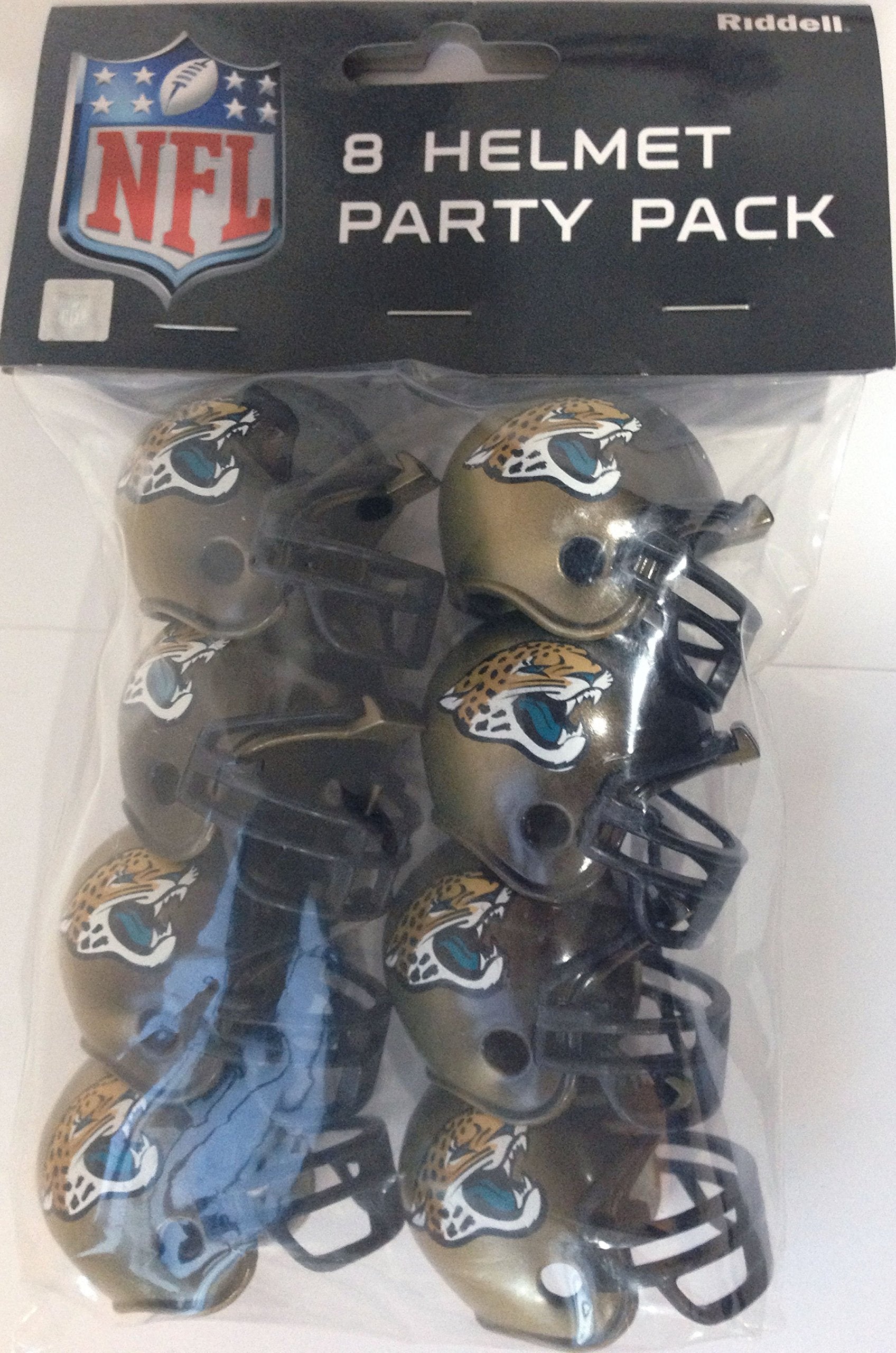 Jacksonville Jaguars Mini Helmet Party Pack - 8 Pieces
