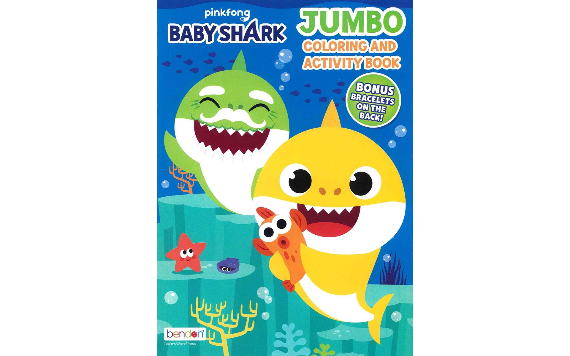 Baby Shark Coloring & Activity Book, 32 Pages, Ages 4+