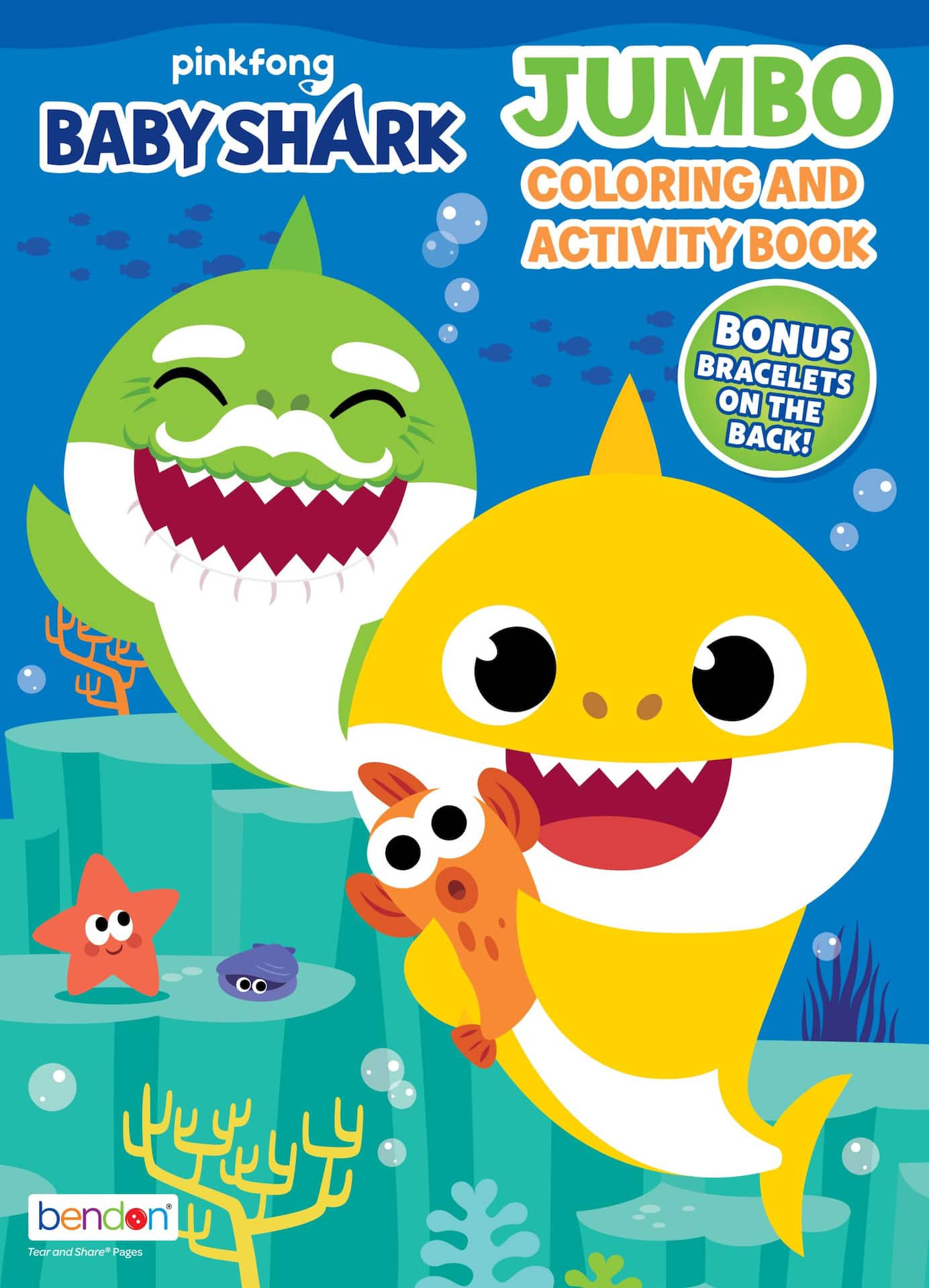 Baby Shark Coloring & Activity Book, 32 Pages, Ages 4+