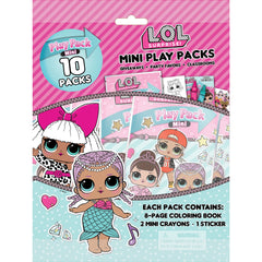 LOL Surprise Mini Play Packs - 10 Pack Set