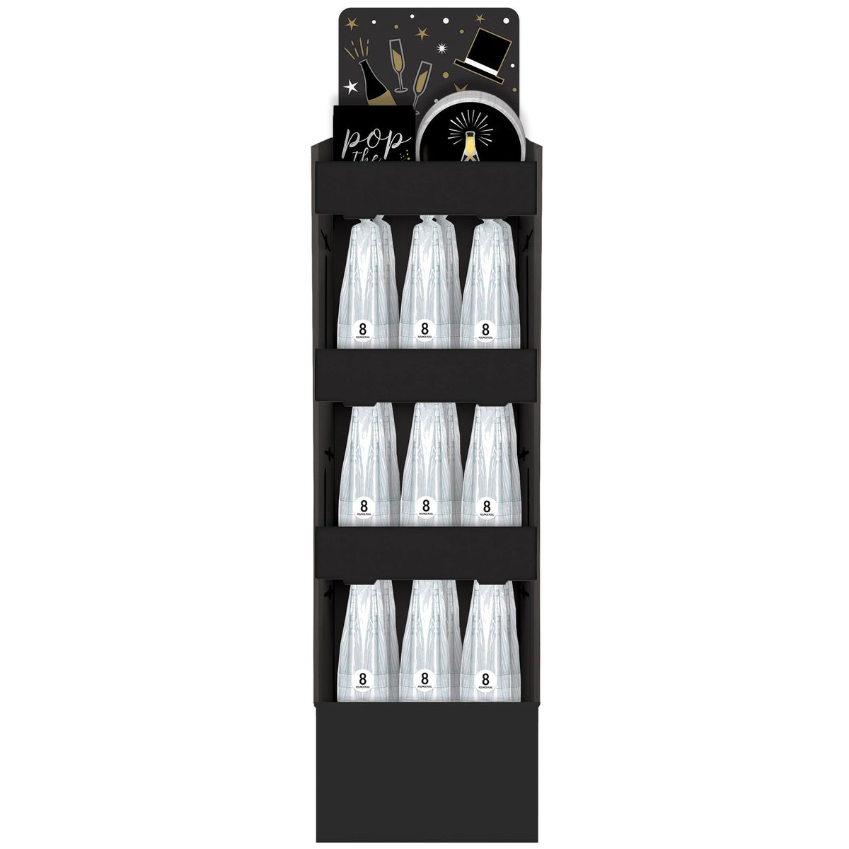 New Year's Eve Party Display Shelf