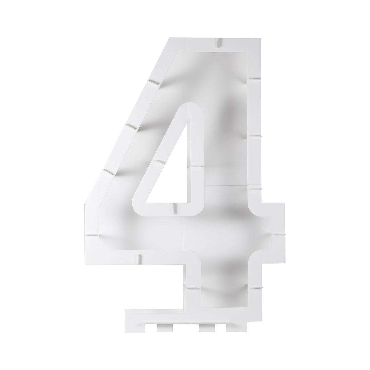 Number 4 Balloon Display Kit