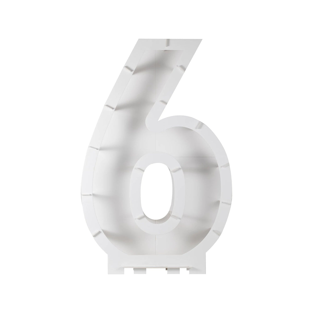 Number 6 Balloon Display Stand Kit