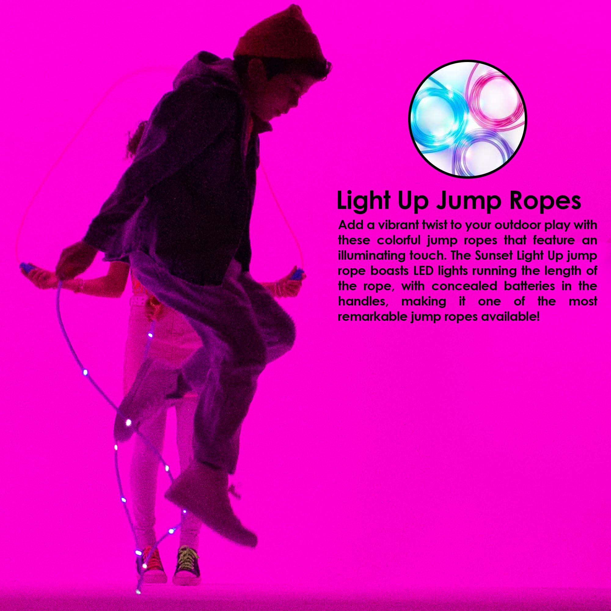 Sunset Light-Up Jump Rope