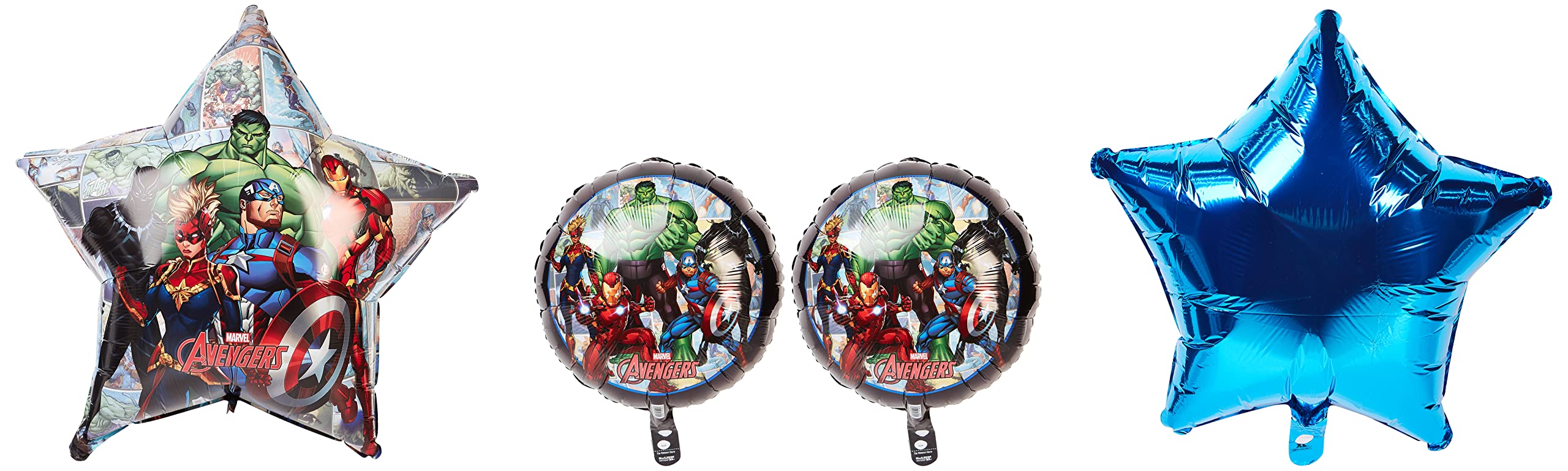 Marvel Avengers Foil Balloon Bouquet - 5 Piece Set