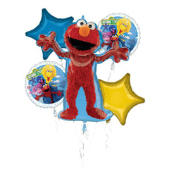 Sesame Street Foil Balloon Bouquet, 5-pcs