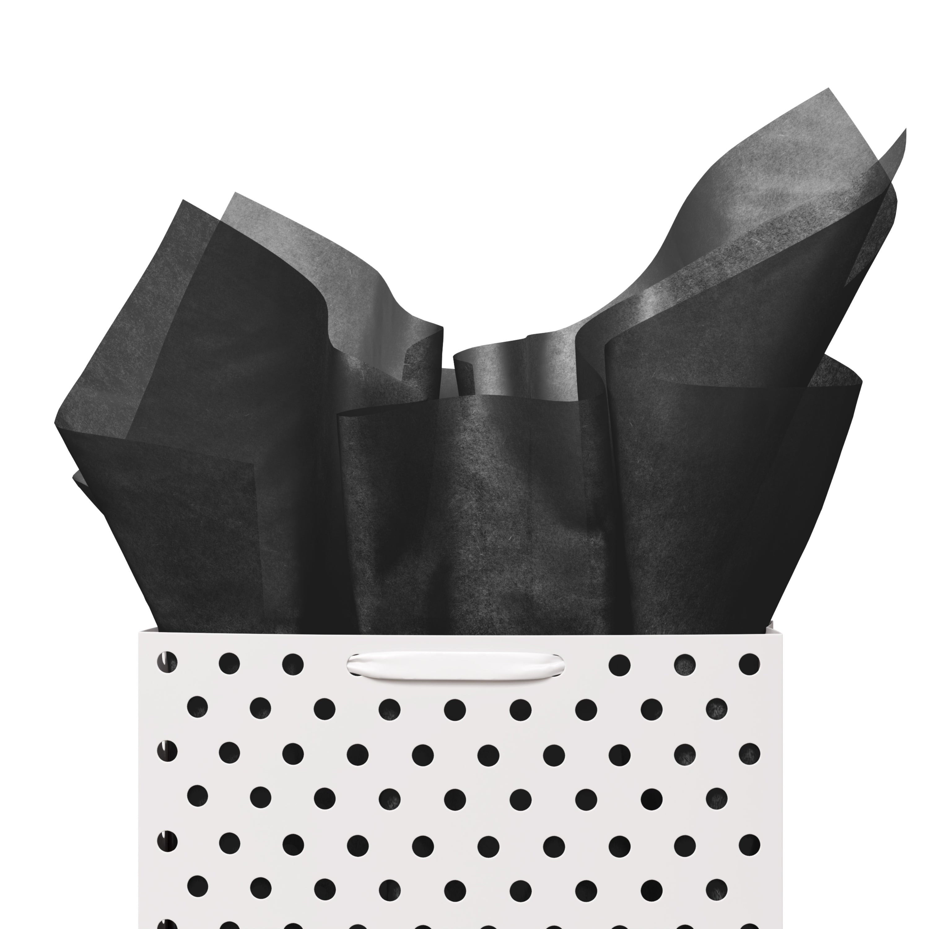 15 In. x 20 In. Black Tissue Paper | 240 Sheets