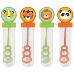 Get Wild Jungle Animal Bubble Wand Tubes, 4-pk - Pack of 2