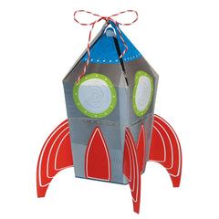 Blast Off Rocket Treat Boxes, 5.5 inch, 8-ct - Pack of 6
