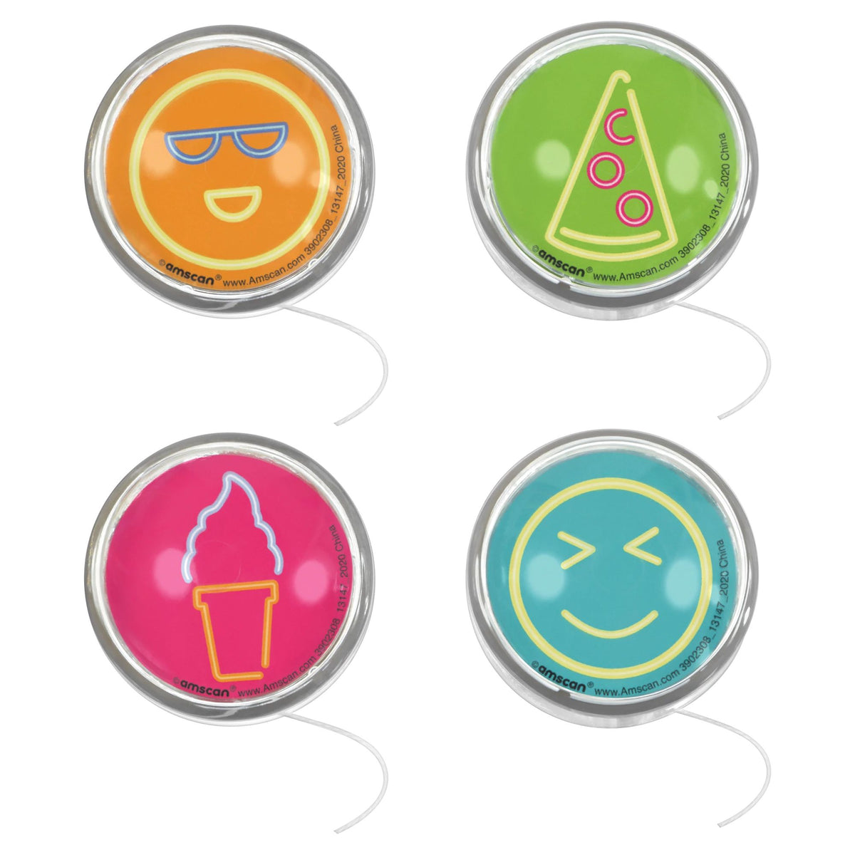 Colorful IconYoyos, 8-ct - Pack of 2
