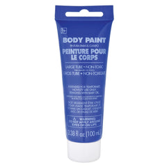 Royal Blue Non-Toxic Body Paint, 100ml Tube - Pack of 6