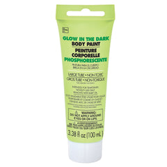 Neon Glow-in-the-Dark Body Paint, 100-ml Tube - Case of 48