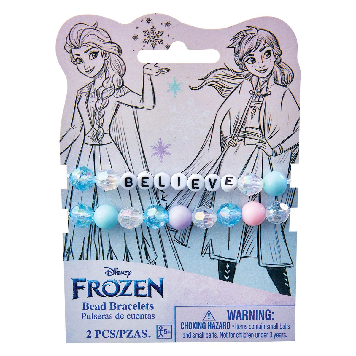 Disney Frozen 2 Bead Bracelets - 2 Pack - Pack of 12