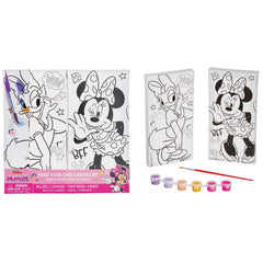 Minnie Mouse Paint Your Own Canvas Set - Case of 40