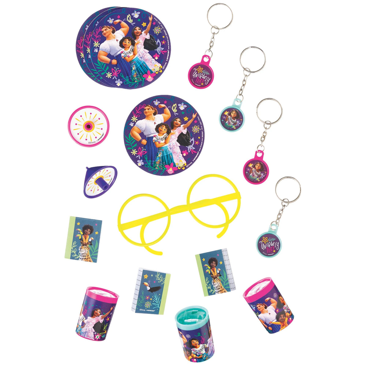 Disney Encanto Mega Mix Favor Pack for Kids' Birthdays - Case of 30