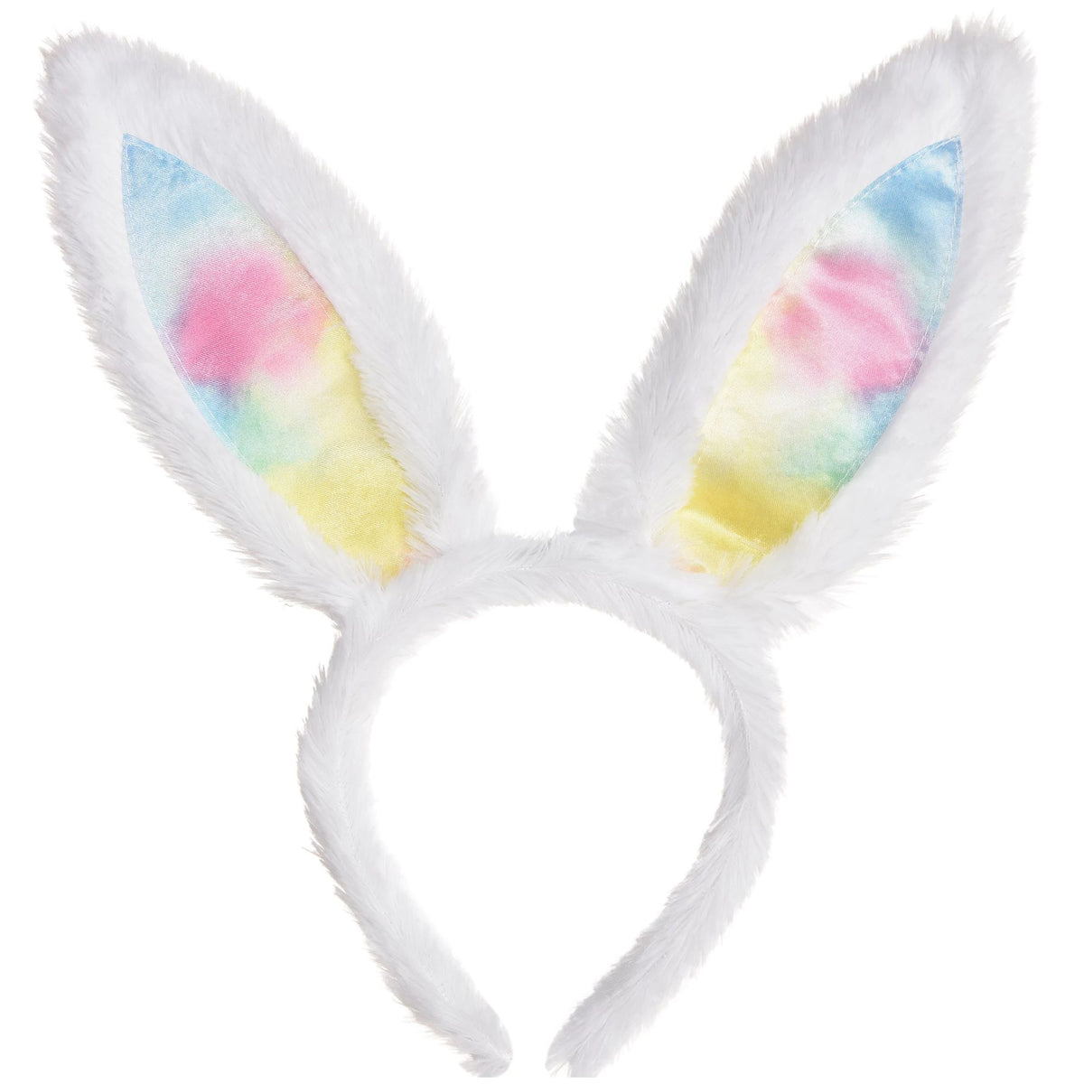 Rainbow Bunny Ears Headband - Pack of 3