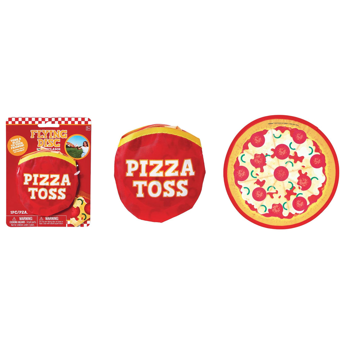 Pizza Toss Flying Disc - Case of 100