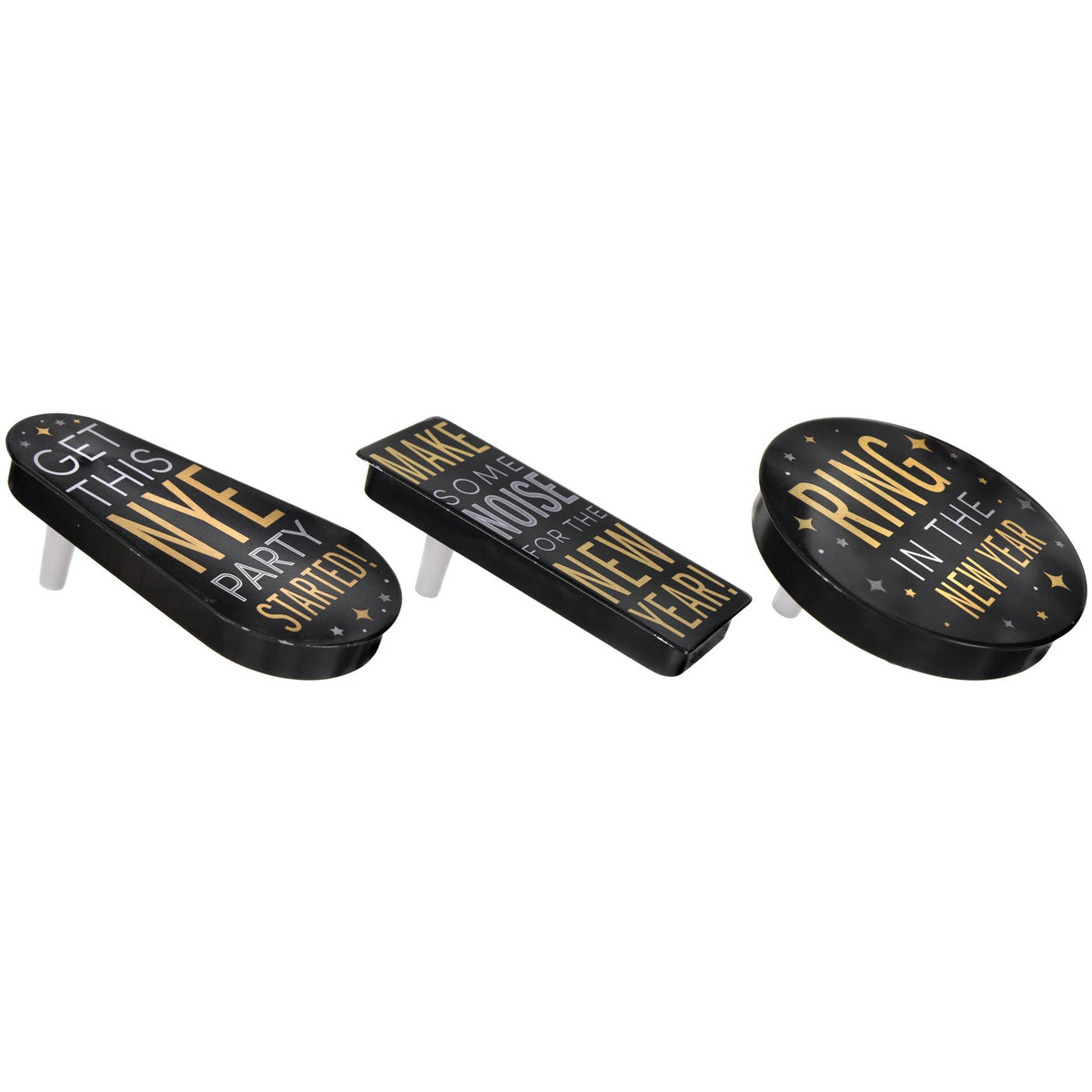 New Year's Spin Noisemaker - Pack of 24