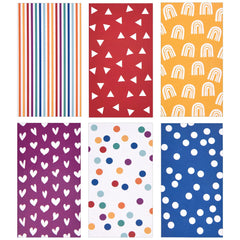 Colorful Kids Mini Notebook Set - Pack of 6