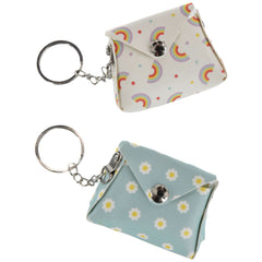 Colorful Mini Purse Keychain Favors - 2-ct - Case of 48