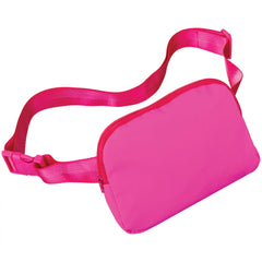 Bright Pink Team Spirit Belt Bag - Case of 48