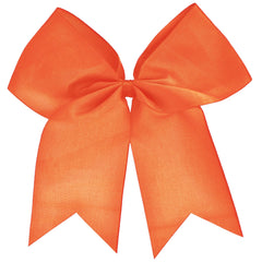 Vibrant Oversized Orange Bow Headband - Pack of 12