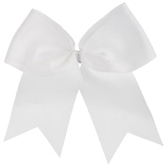 Oversized White Bow Headband - Case of 72
