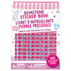 Gemstone Sticker Book for Kids' Parties - Pack of 12