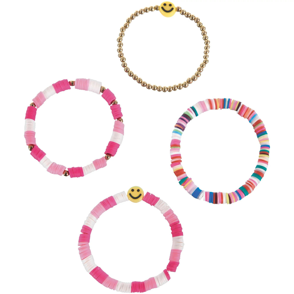 Beaded Stretch Bracelets, 12-ct - Pack of 12