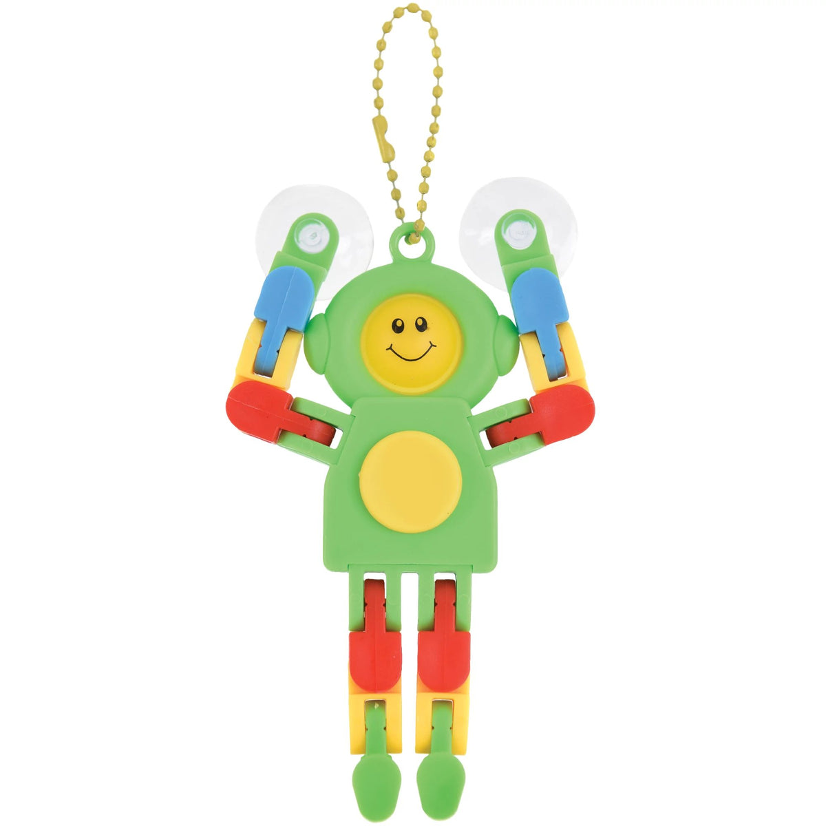 Colorful Robot Suction Cup Toy Favor - Case of 72