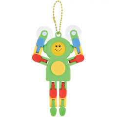 Colorful Robot Suction Cup Toy Favor - Pack of 12