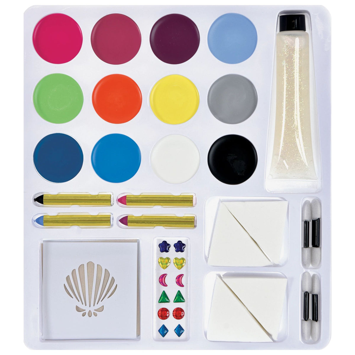 Princess Face Body Paint Kit - Case of 12