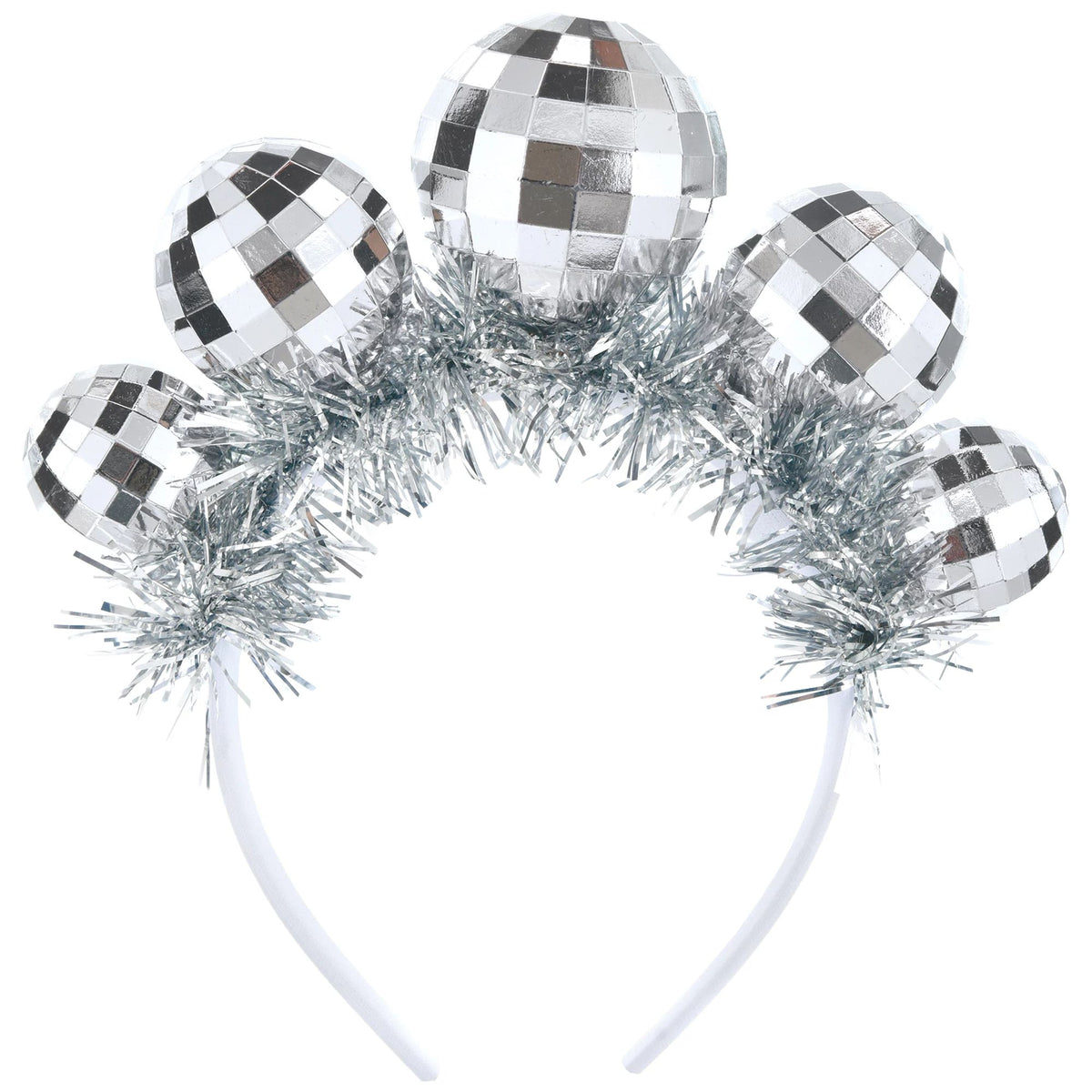 Disco Ball Headband Party Accessory - Pack of 6