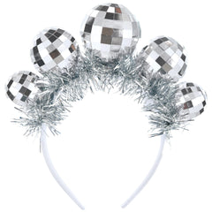 Disco Ball Headband Party Accessory - Pack of 6