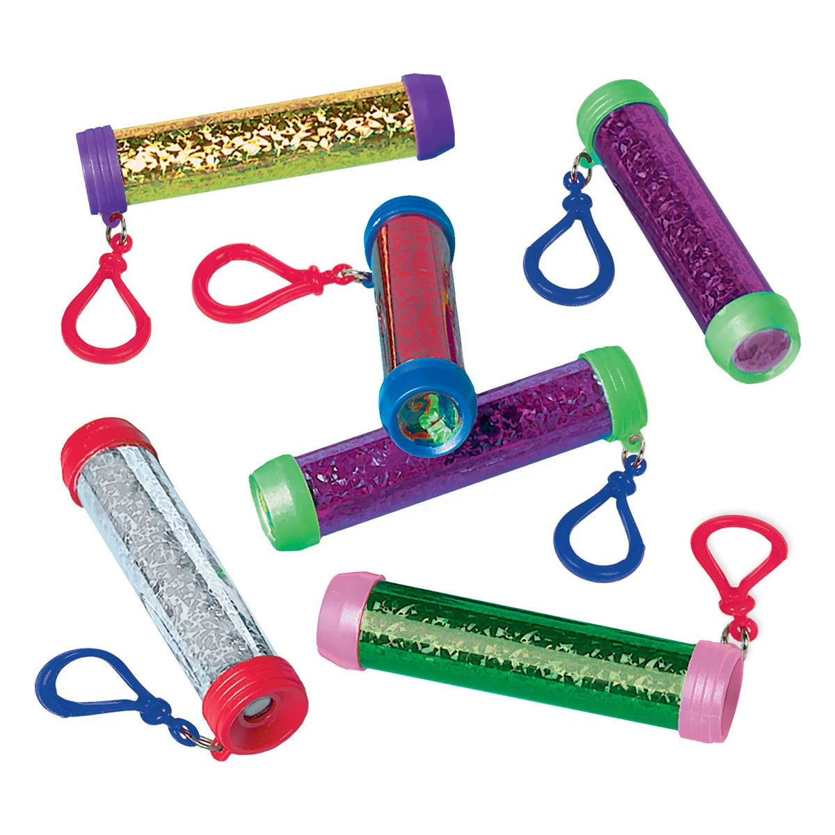 Kaleidoscope Key Chains, 12-pk - Case of 48