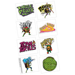 Teenage Mutant Ninja Turtles Temporary Tattoos, Multi-Colored, 8-pk - Pack of 12