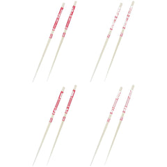 Naruto Shippuden Plastic Chopsticks Set, Red/White, 8-pk - Pack of 6