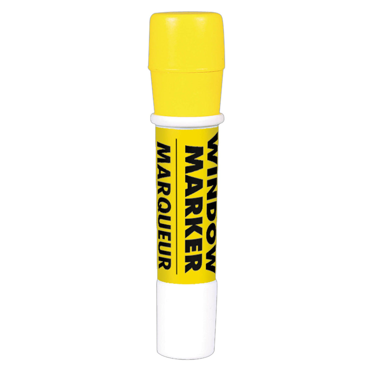 Washable, Non-Toxic Yellow Window Marker, 5-inch - Pack of 2