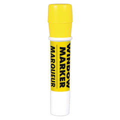 Washable, Non-Toxic Yellow Window Marker, 5-inch - Pack of 2