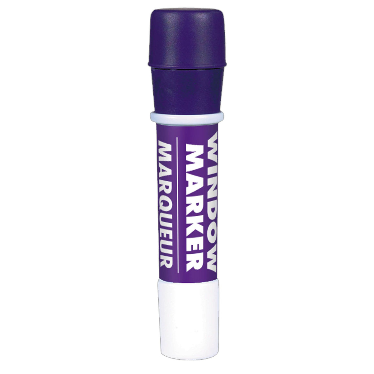 Purple Washable Window Marker, Non-Toxic, 5-inch - Pack of 6