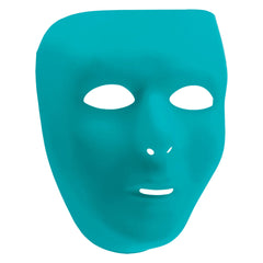 Turquoise Full Face Team Spirit Mask - Case of 72