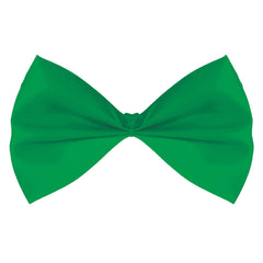 Festive Green Bow Tie, One Size, Costume Accessory - Pack of 12